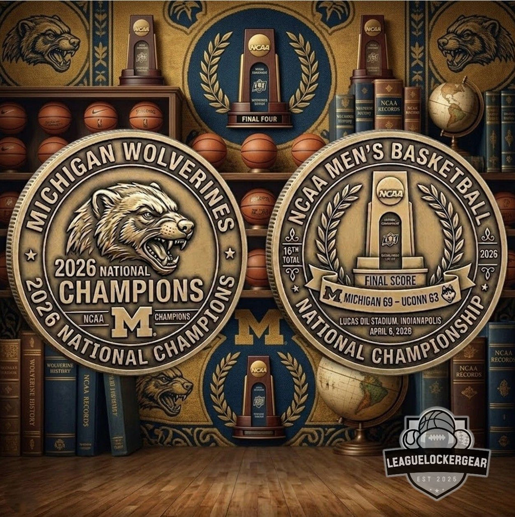 Michigan Wolverines 2026 NCAA Men’s Basketball National Champions Commemorative Coin