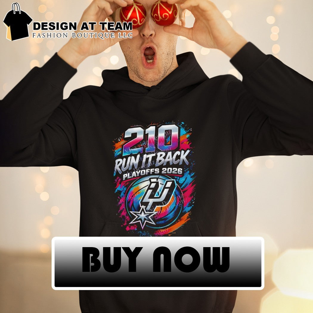 210 Run It Back San Antonio Spurs Basketball Game Day Playoff 2026 shirt