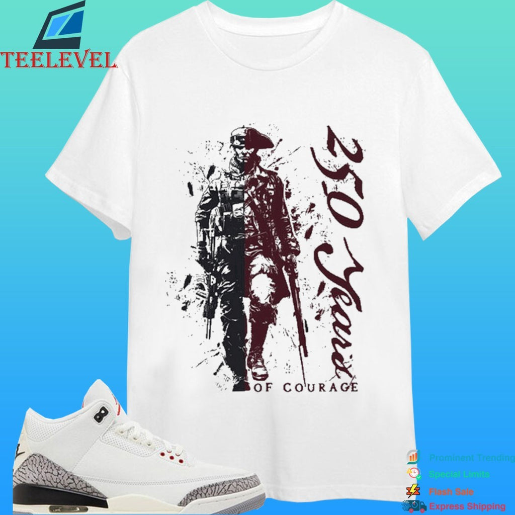250 Years Of Courage Shirt