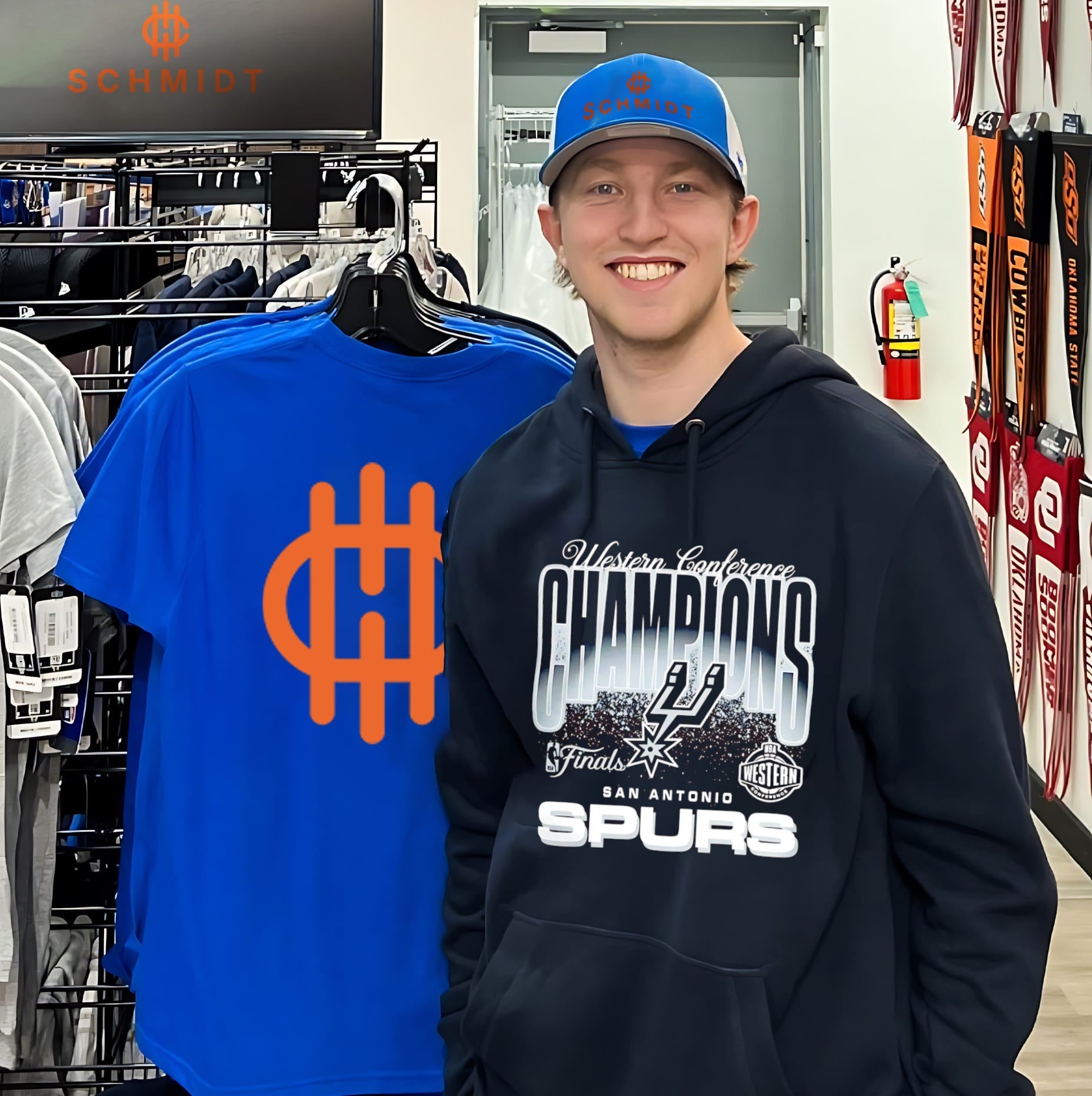 San Antonio Spurs 2026 NBA Western Conference Champions Heritage shirt