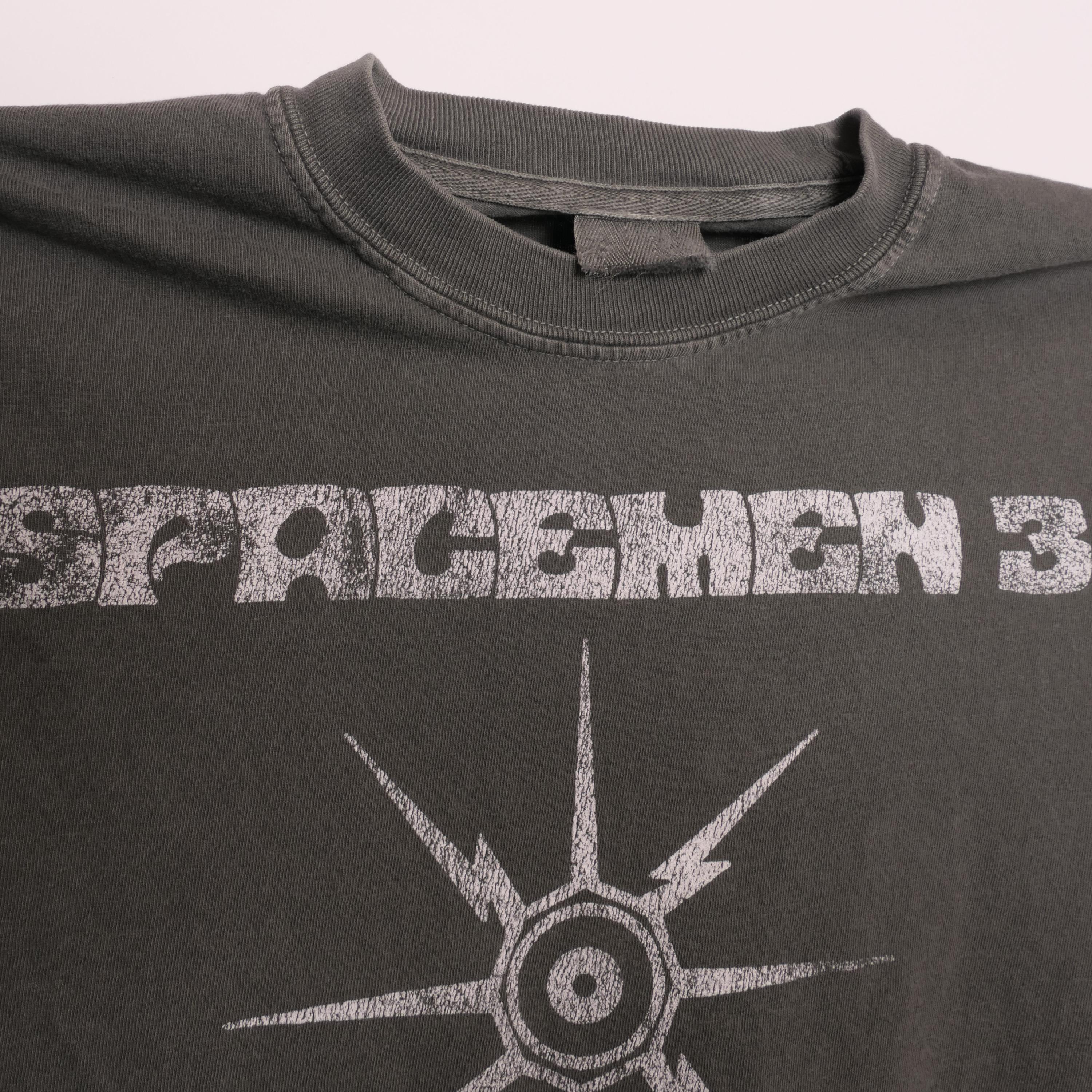 Spacemen Band Tee Heavyweight Faded Sound Confusion Prescription Playing Fire Sonic Boom Spaceman Medium (4)