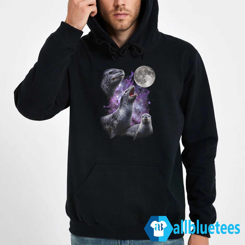 3 Seals Moon Shirt