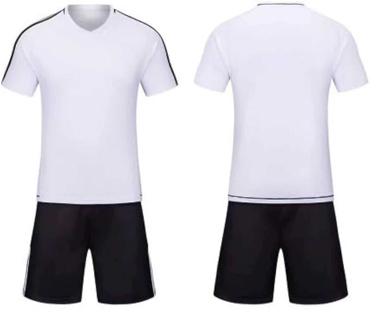 Football Training Youth Jersey Soccer Jersey Set with Shorts for Boy Girl | Kids Football Training Uniform, Youth Football Kit, Kids Football Jersey