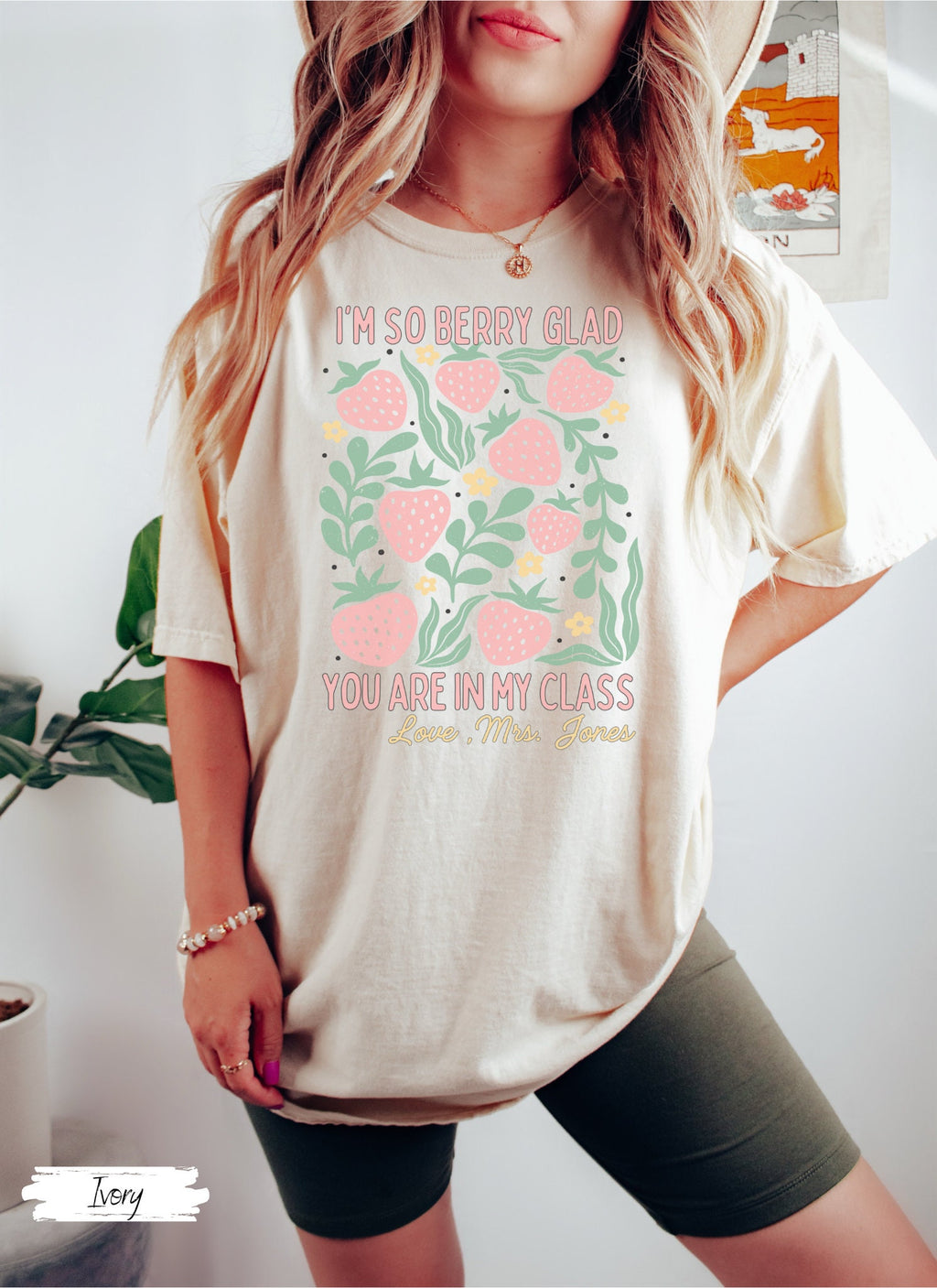 Comfort Colors Teach Teacher Teacher Appreciation Strawberry Back School Elementary School Teacher (5)