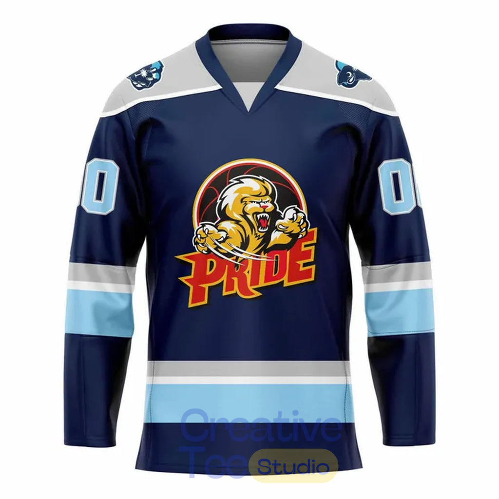 Pee Dee Pride/IceCats Special New 2026 Custom Hockey Jersey