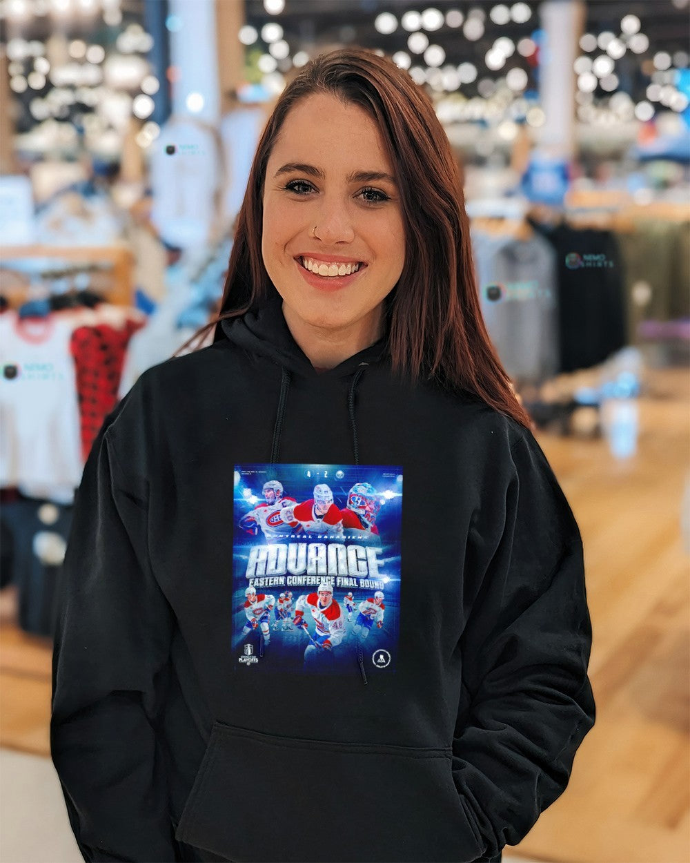 Montreal Canadiens advanced Eastern Conference Final Bound shirt