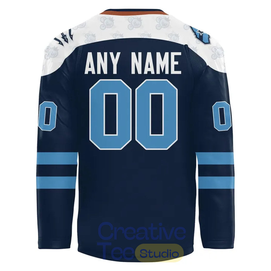 Maine Mariners 2026 Wild Blueberries Custom Hockey Jersey