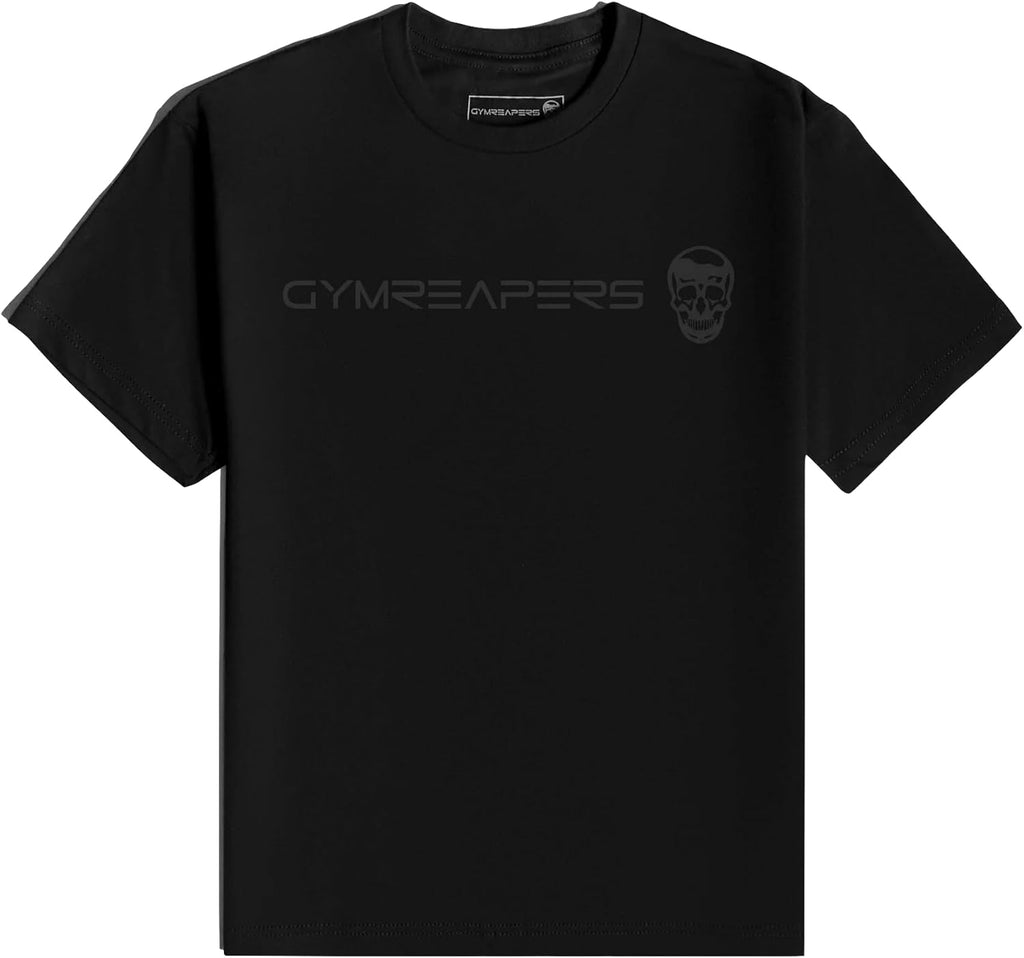 Moisture Wicking Short Sleeve T-Shirt for Men - Crew Neck Workout Shirts - Casual Gym Cotton Everyday Tee