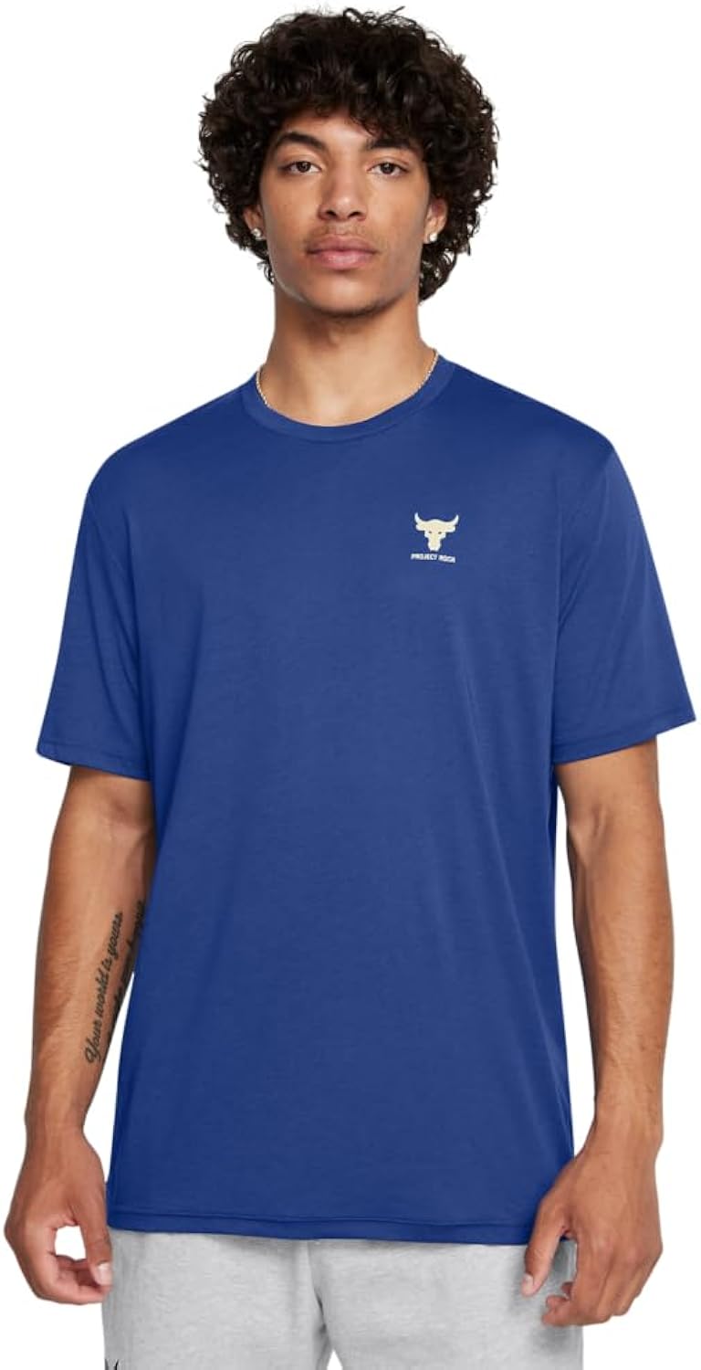 Men's Project Rock Simple Branded Short Sleeve T Shirt