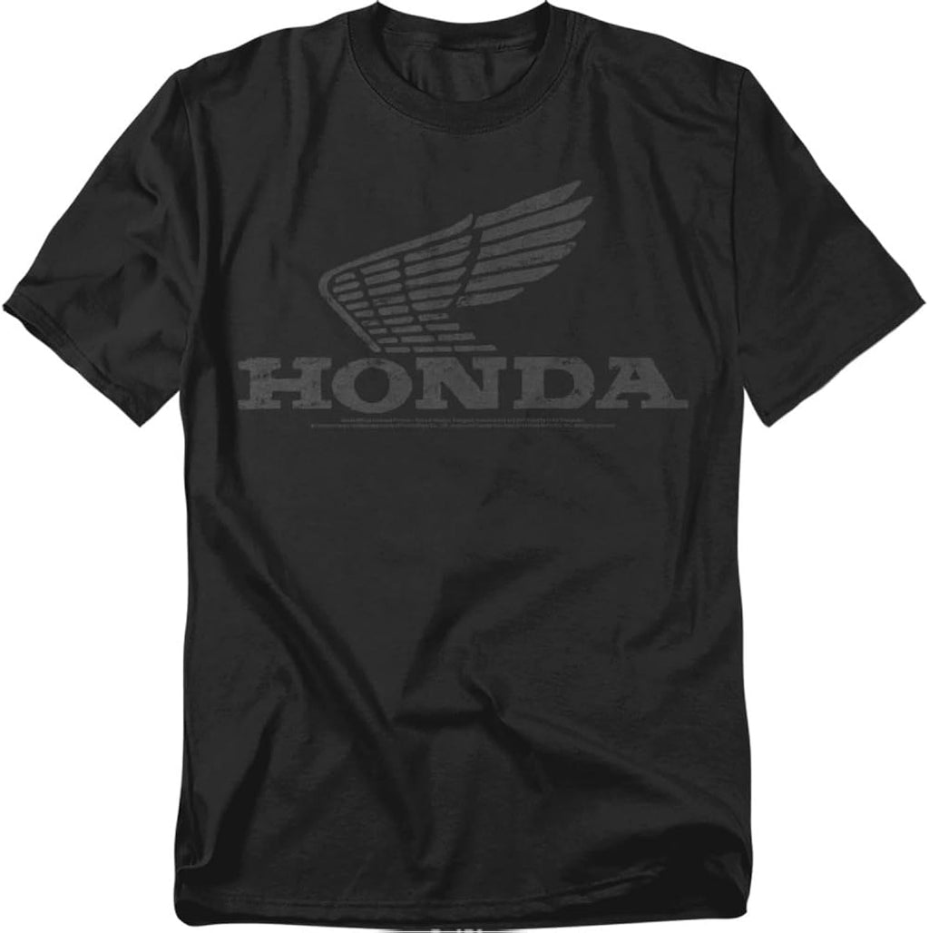 Honda Vintage Wing T-Shirt (Wing - Black)