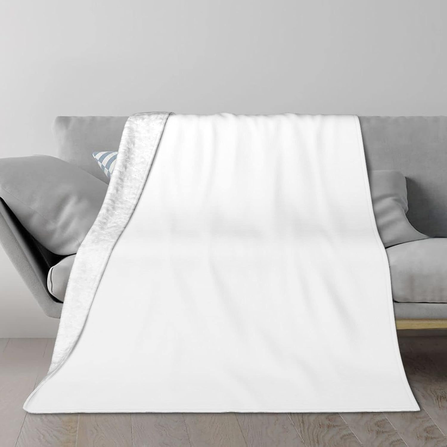 #7 Mbappe #10 Ultra-Soft Micro Travel Fleece Plush Blankets for Home Bed Couch Livingroom, Black