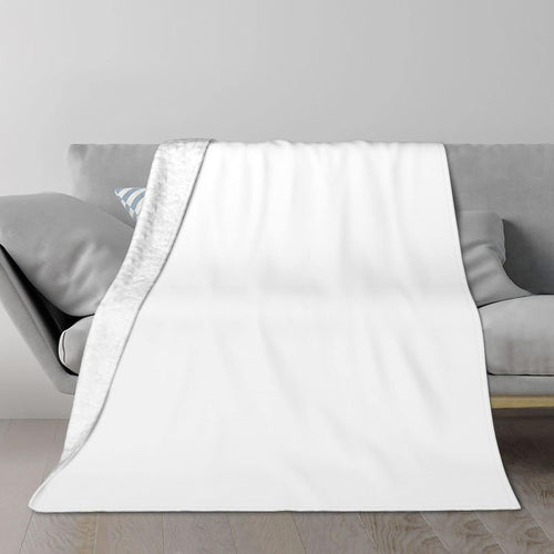 #7 Mbappe #10 Ultra-Soft Micro Travel Fleece Plush Blankets for Home Bed Couch Livingroom, Black