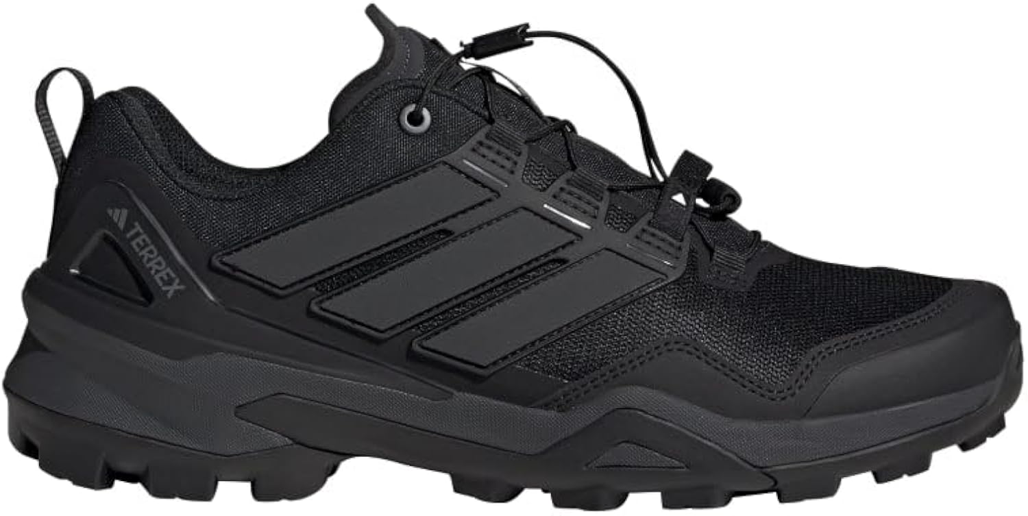 Mens Terrex Skychaser Hiking Hiking Sneakers Shoes - Black