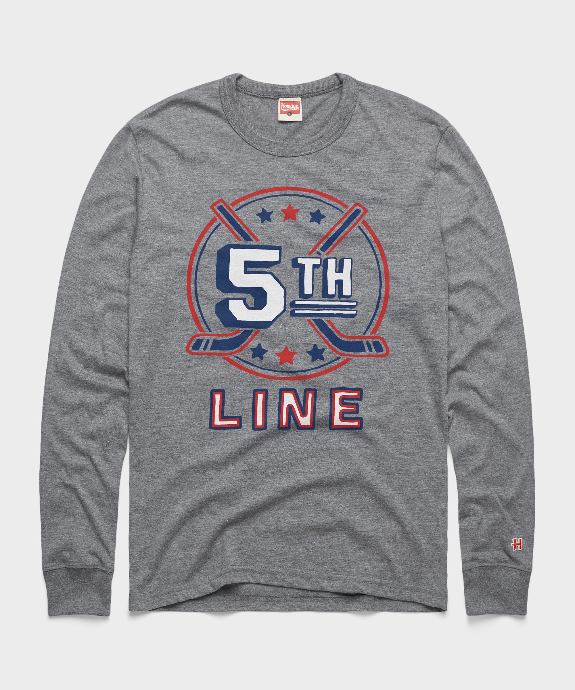 5th Line Crest Long Sleeve Tee