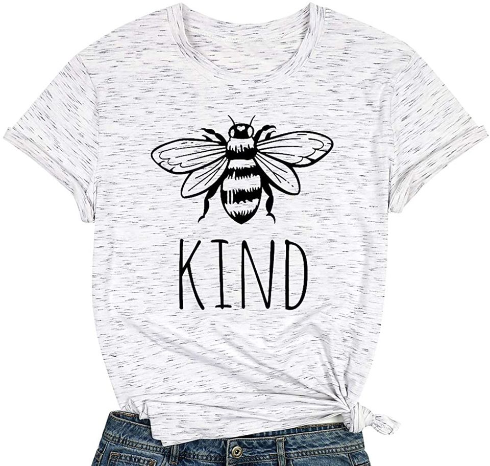 Be Kind T Shirts Women Funny Inspirational Teacher Fall Tees Tops Cute Graphic Blessed Shirt Blouse
