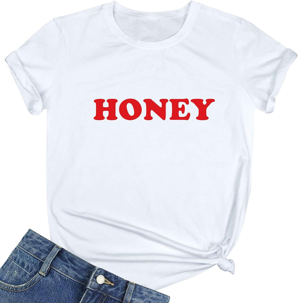 Women Summer Short Sleeve Top Tee Graphic Cute T-Shirt