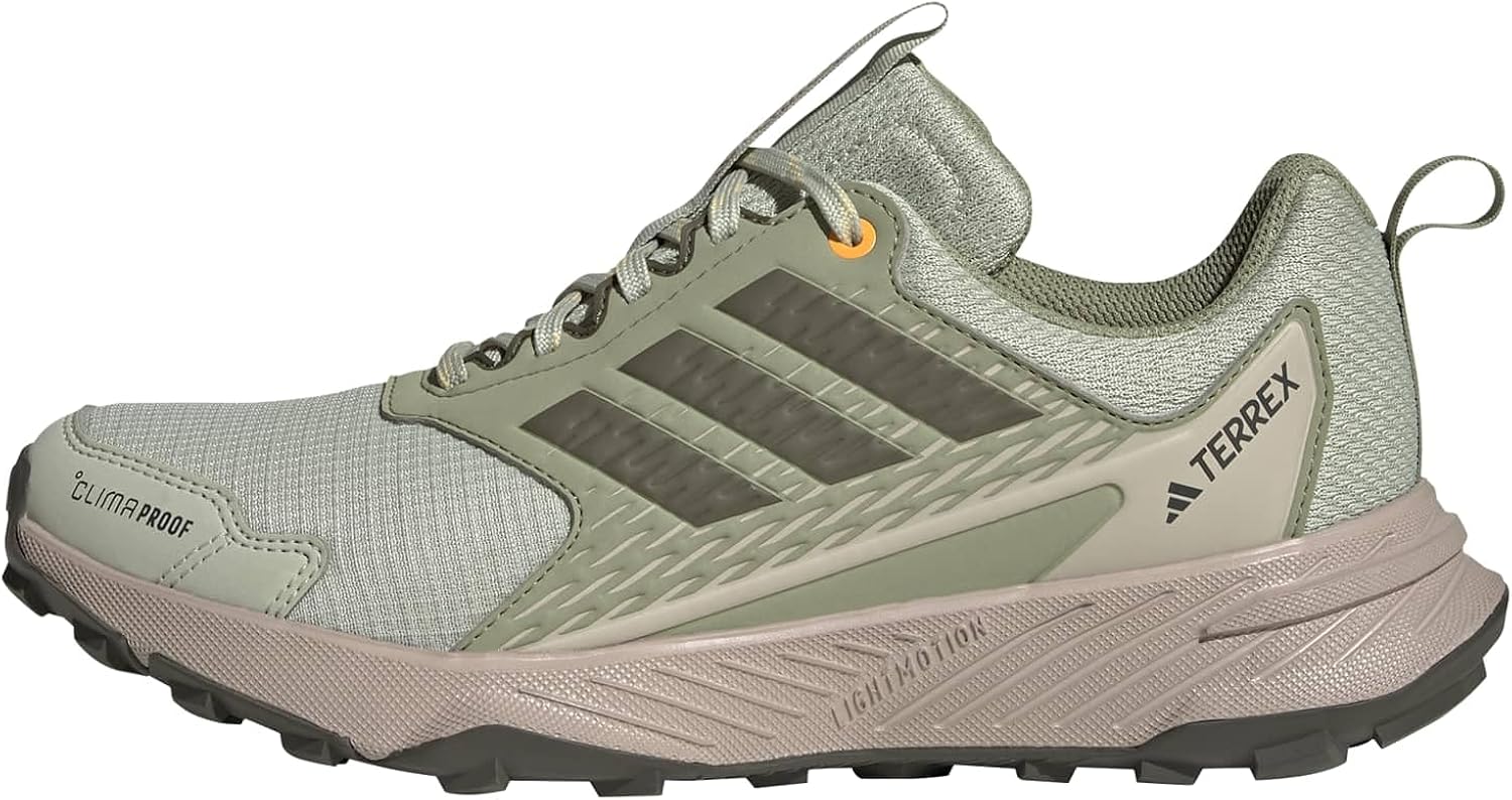 Womens Terrex Tracefinder 2 Clima Trail Running Sneakers Shoes - Beige
