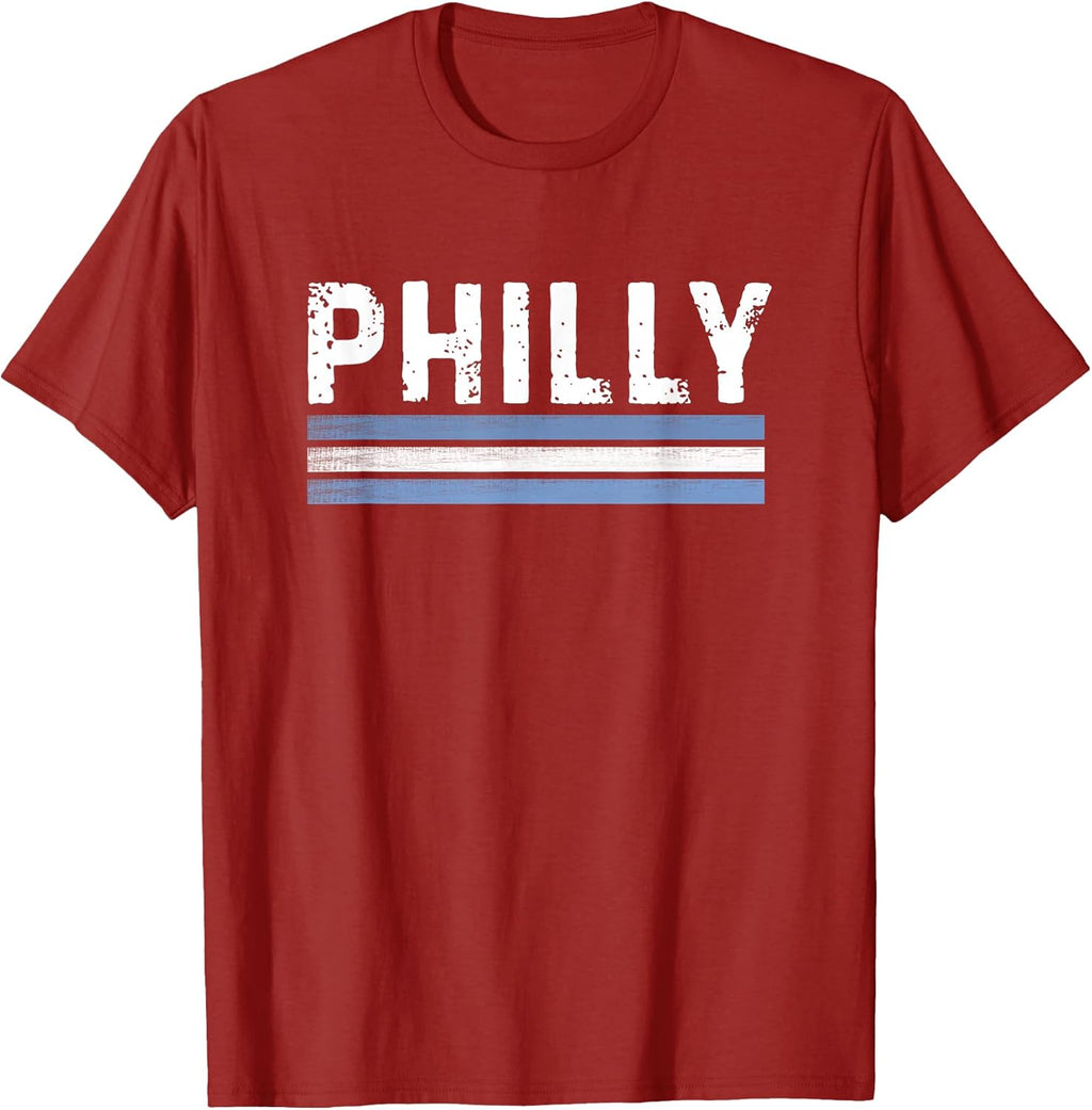 Philly Retro Vintage Philadelphia Pennsylvania Tourism Gift T-Shirt