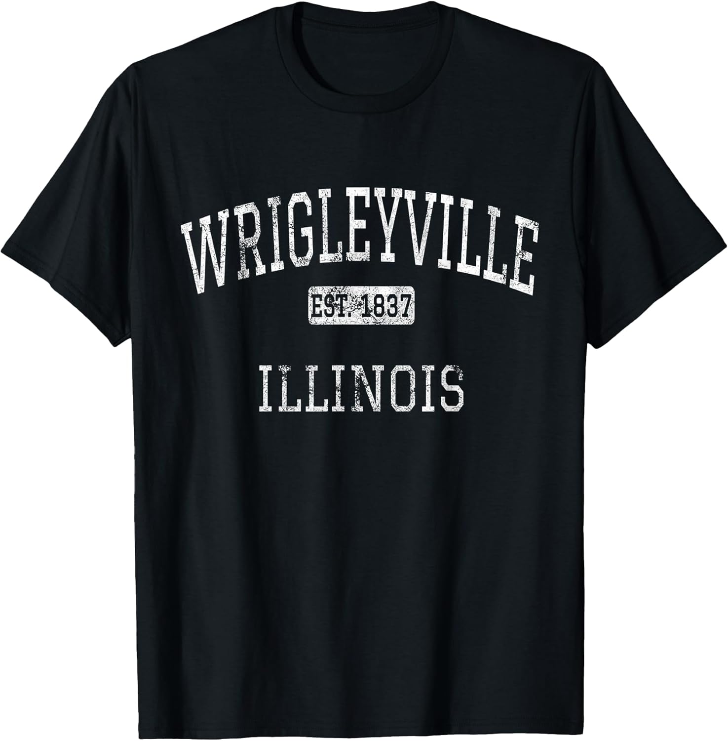 Wrigleyville Illinois Chicago IL Vintage T-Shirt