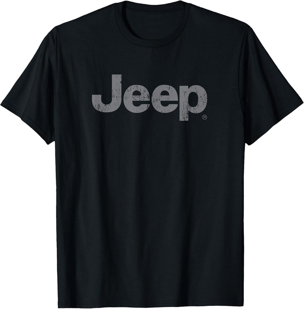 Iconic Distressed Logo -for Men - Classic Graphic T-Shirt