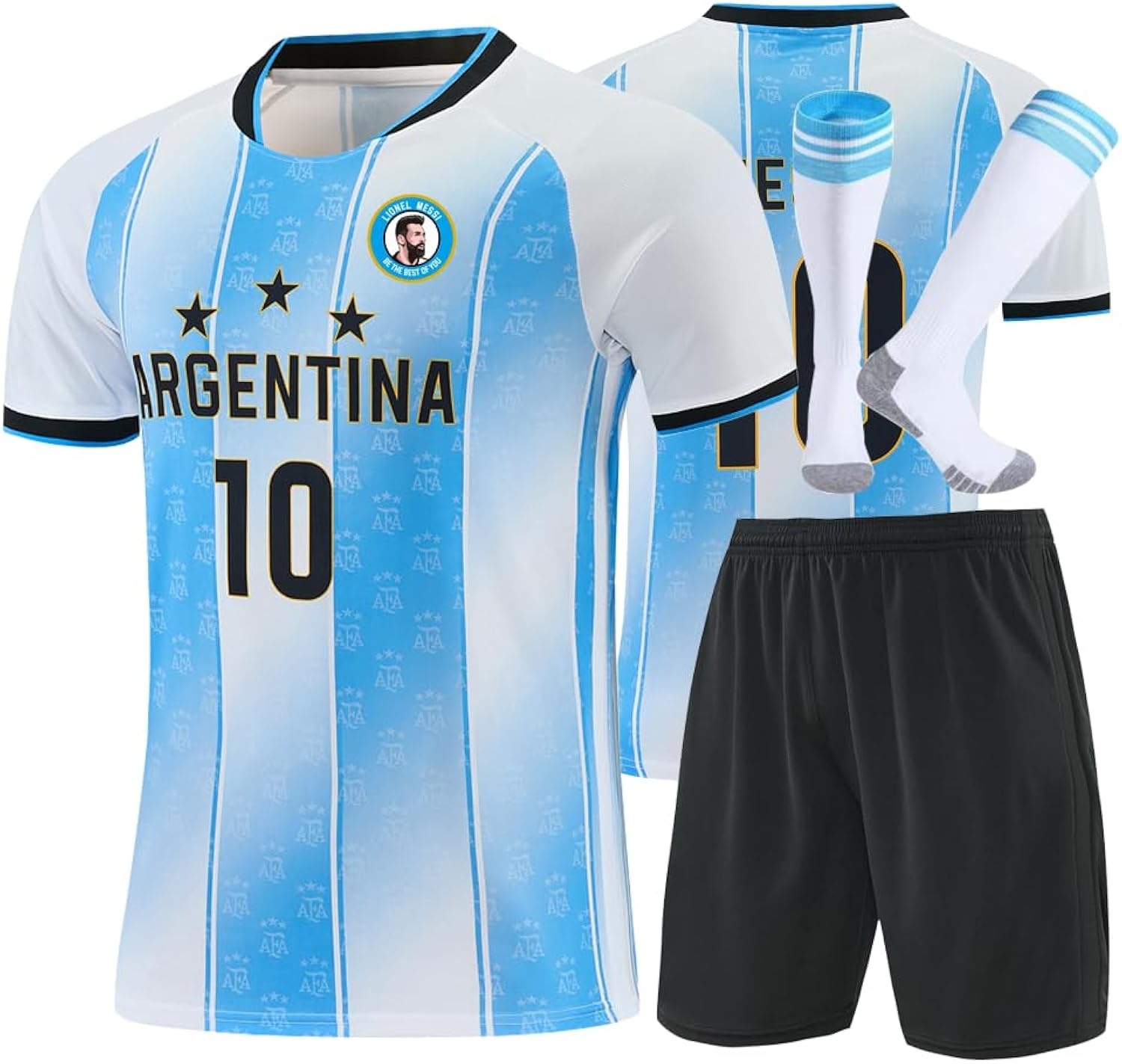 Boy's Soccer jersey Sport Shirt for Kids Outdoors Training Uniform Kit Youth Children's clothing