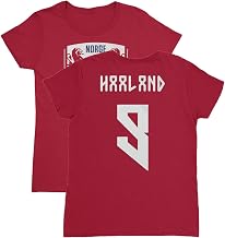 Norway 2026 Tribute 9 Haaland Two-Sided Jersey Style Ladies' Crewneck T-Shirt