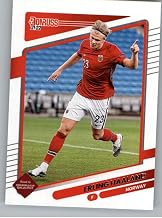2021-22 Donruss Road to Qatar #100 Erling Haaland Norway Official Soccer Trading Card in Raw (NM or Better) Condition