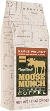 Moose Munch Gourmet Coffee by Harry & David, Maple Walnut Flavored Ground Coffee - 12 Ounce Bag
