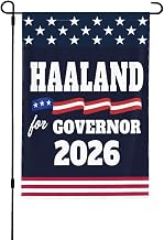 Haaland 2026 flag Deb Haaland For Governor Of New Mexico Flags 12x18 Double Sided Yard Garden Banner No Flagpole 2