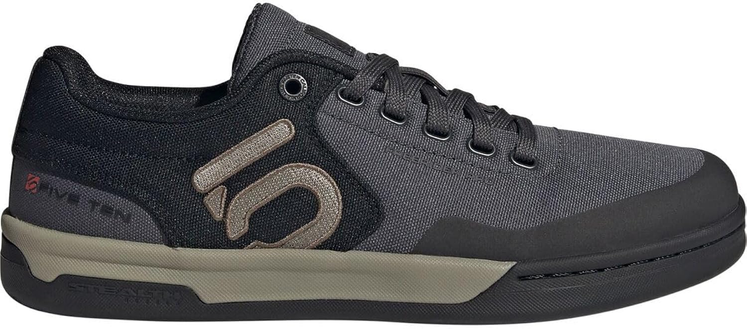Mens Freerider Pro Canvas Bike Sneakers Shoes - Grey