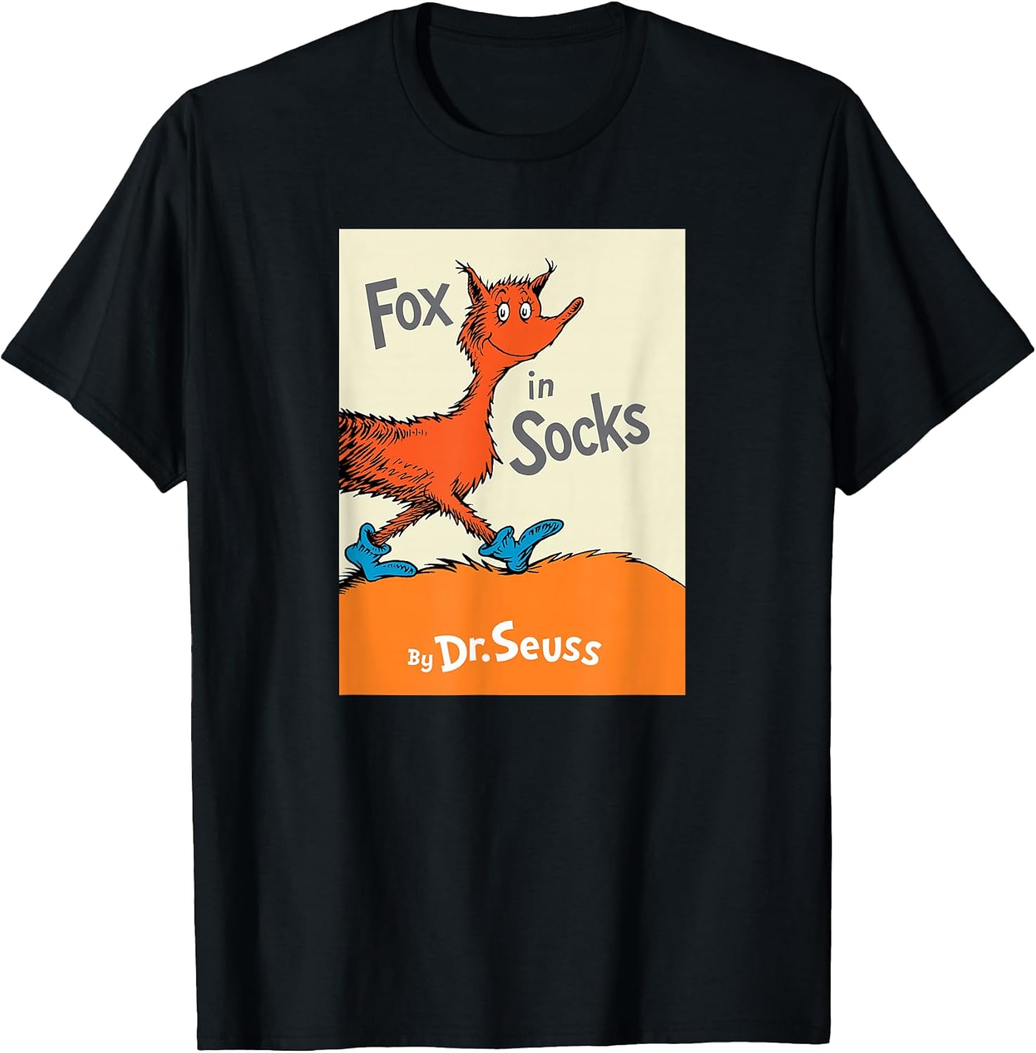 Fox in Socks Book Cover T-Shirt