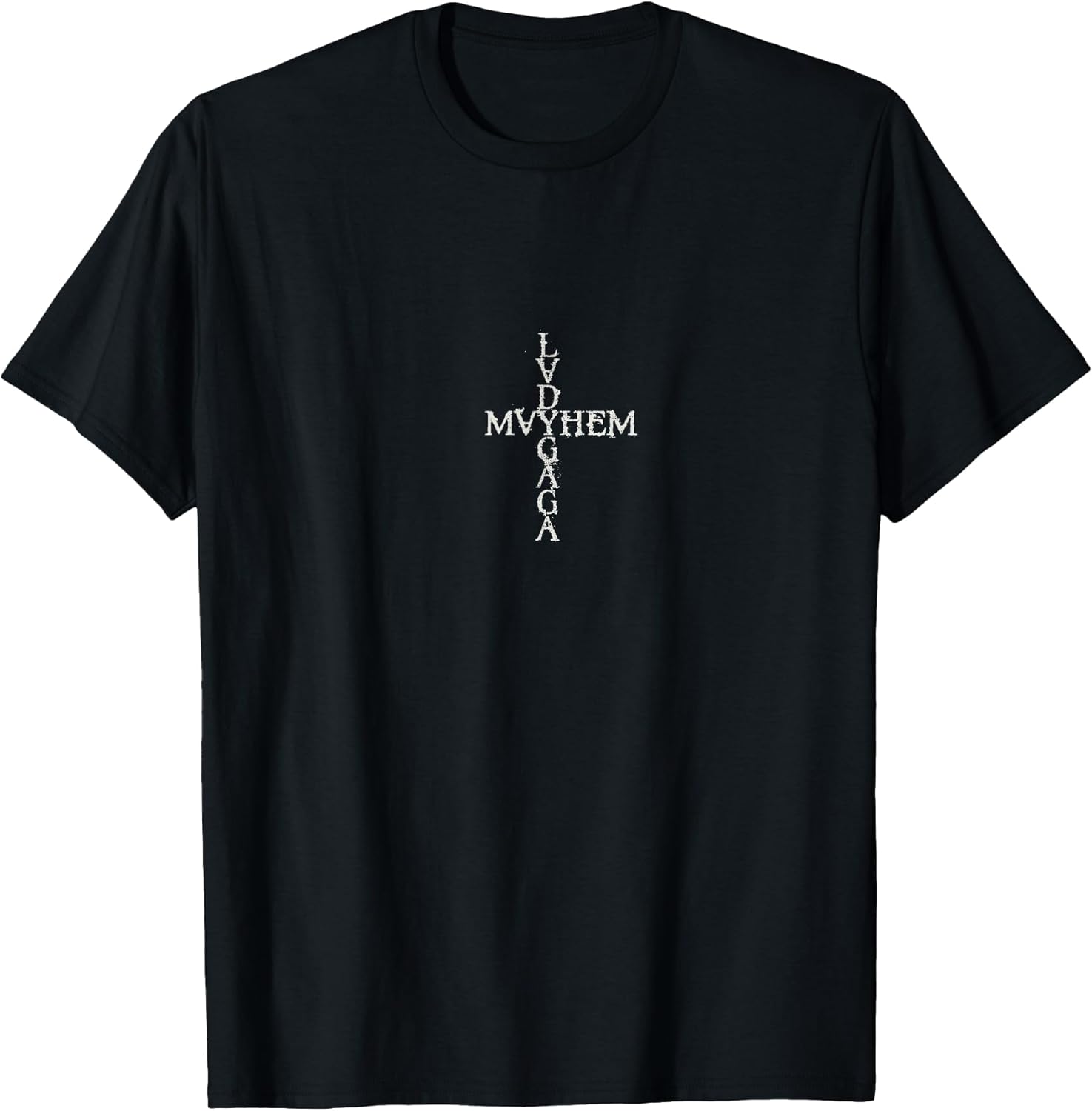 Official Lady Gaga Mayhem Cross T-Shirt