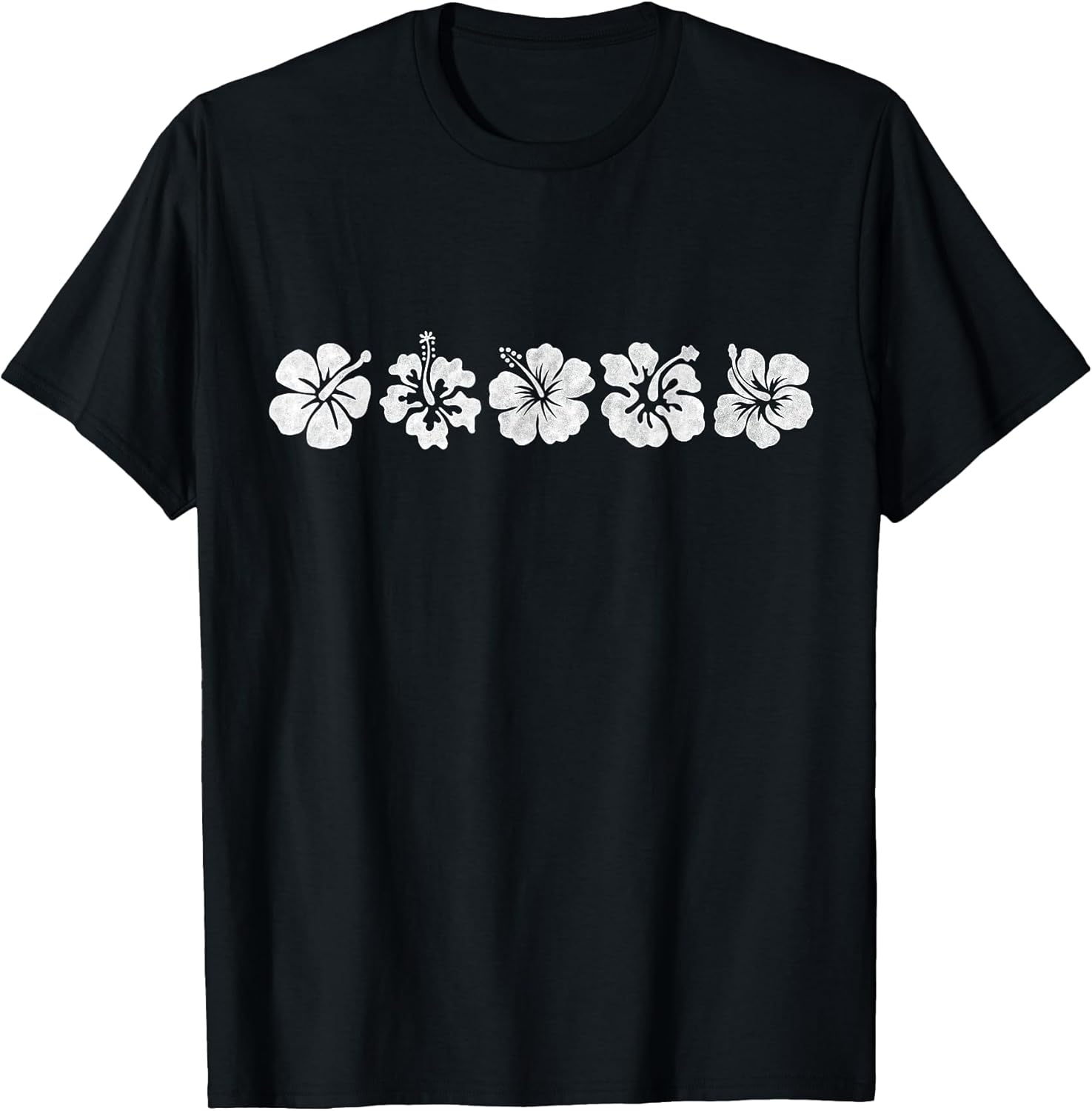Hawaiian Aloha Hibiscus Flower Hawaii Surfer T-Shirt