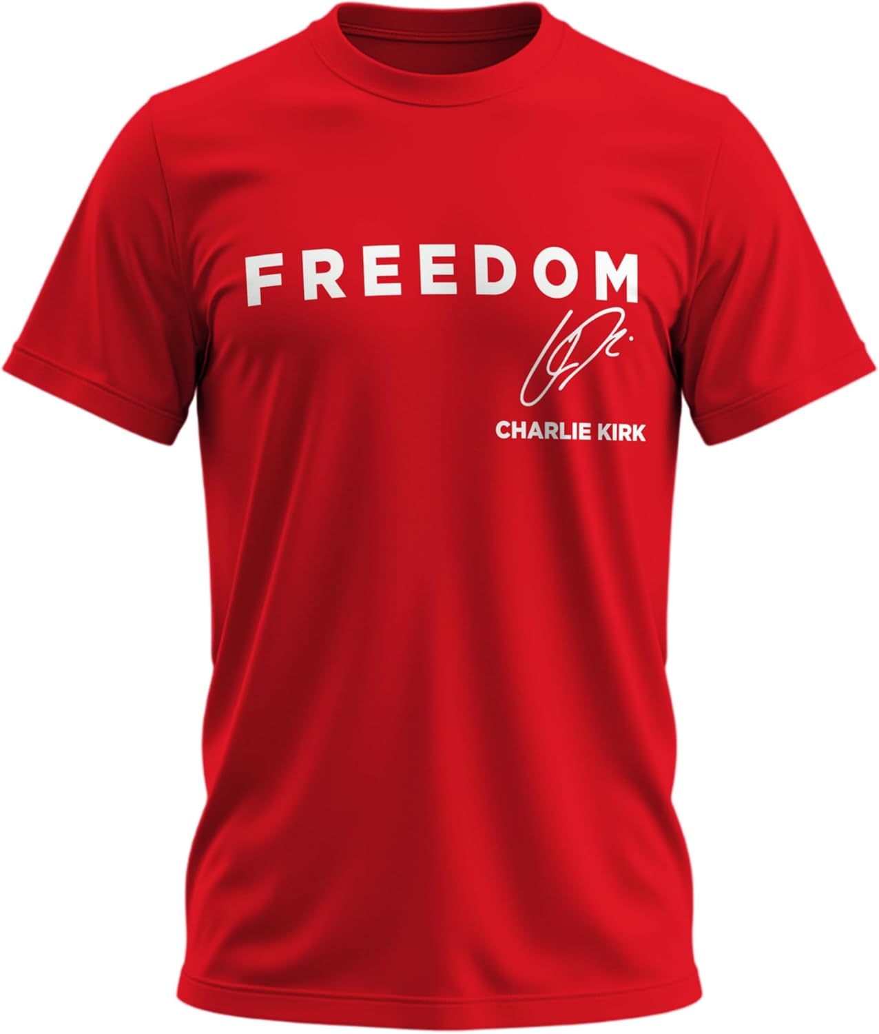 Freedom Shirt – Simple Freedom Text T Shirt for Men & Women Patriotic Men's Tshirts Graphic Tee