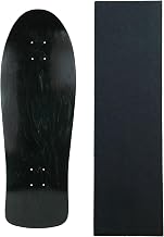 Moose Old School Skateboard Deck Blank Retro 80's 10" x 30" Fish Shape with Black Griptape Sheet