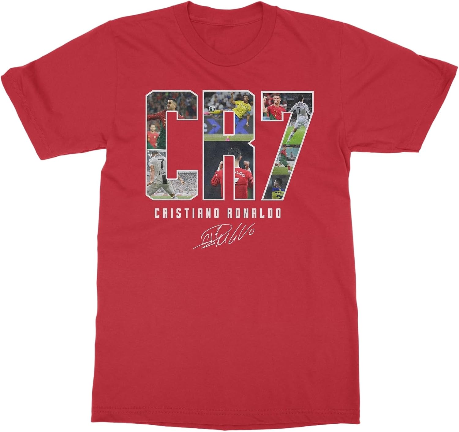 Collage Ronaldo Tribute - Soccer Goat Unisex T-Shirt