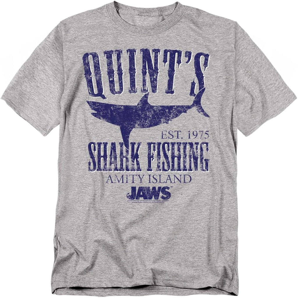 Jaws Movie Quints Shark Fishing T-Shirt Collection