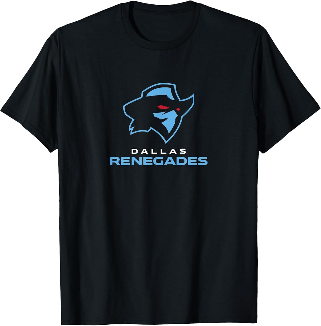 Dallas Renegade - Lockup Logo - United Football League T-Shirt