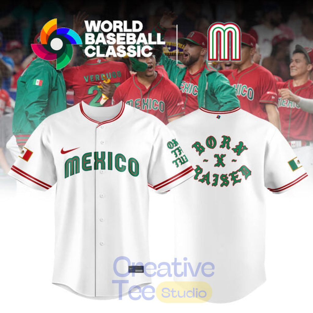 Mexico Baseball x Born x Raised 2026 World Baseball Classic Jersey