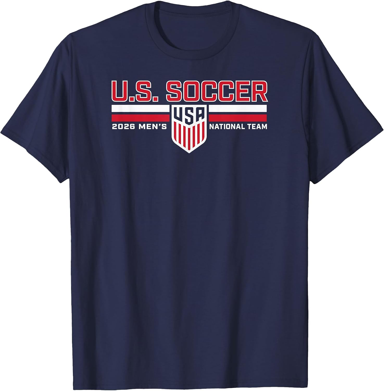 World Cup 2026 USMNT Roster Navy T-Shirt