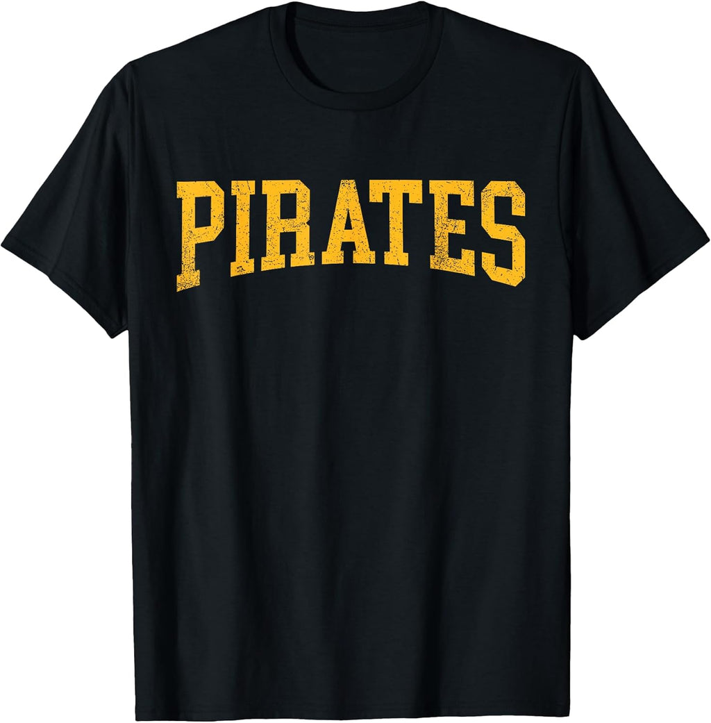 Vintage Pittsburg Pirates Design Men Women Kids T-Shirt