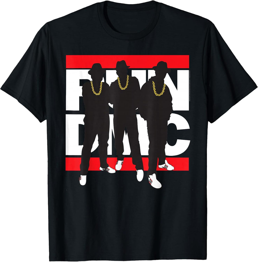 Run DMC Official Silhouette Band T-Shirt Small