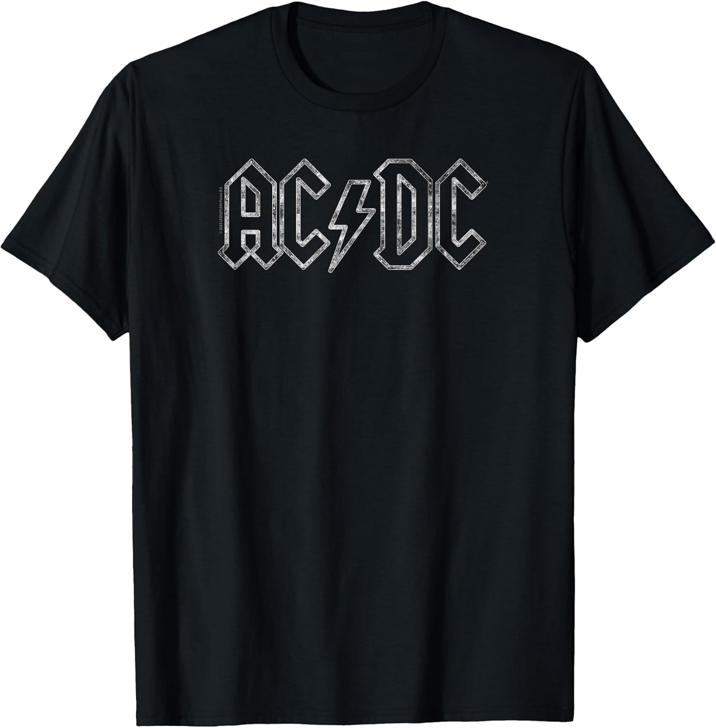 Official AC/DC Jagged Logo Vintage Band T-Shirt
