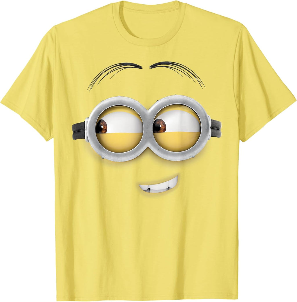 Minions Dave Side Smile Graphic T-Shirt T-Shirt