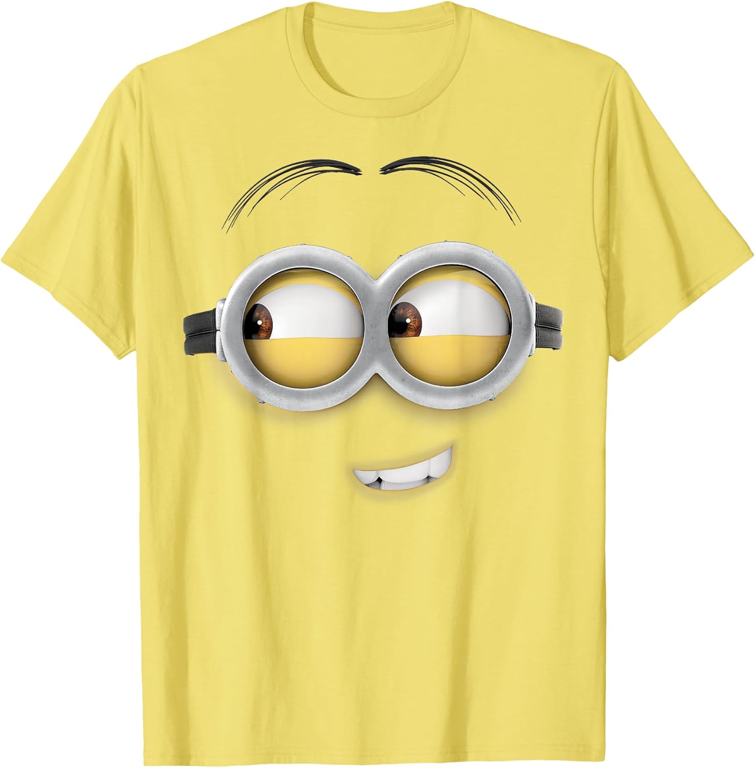 Minions Dave Side Smile Graphic T-Shirt T-Shirt