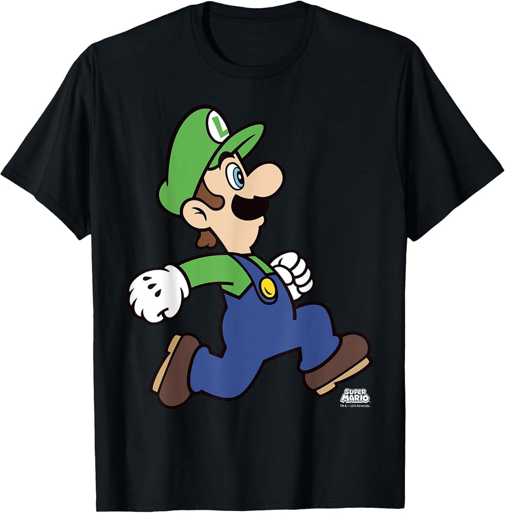 Luigi Run Portrait T-Shirt