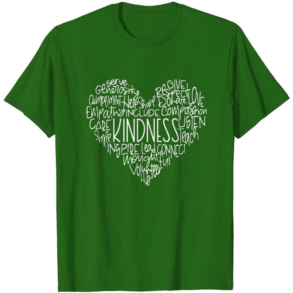 Kindness Cute Heart Be Kind T Shirt
