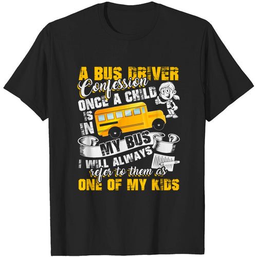A Bus Driver T Shirt, Cute School Bus T Shirt T-shirt