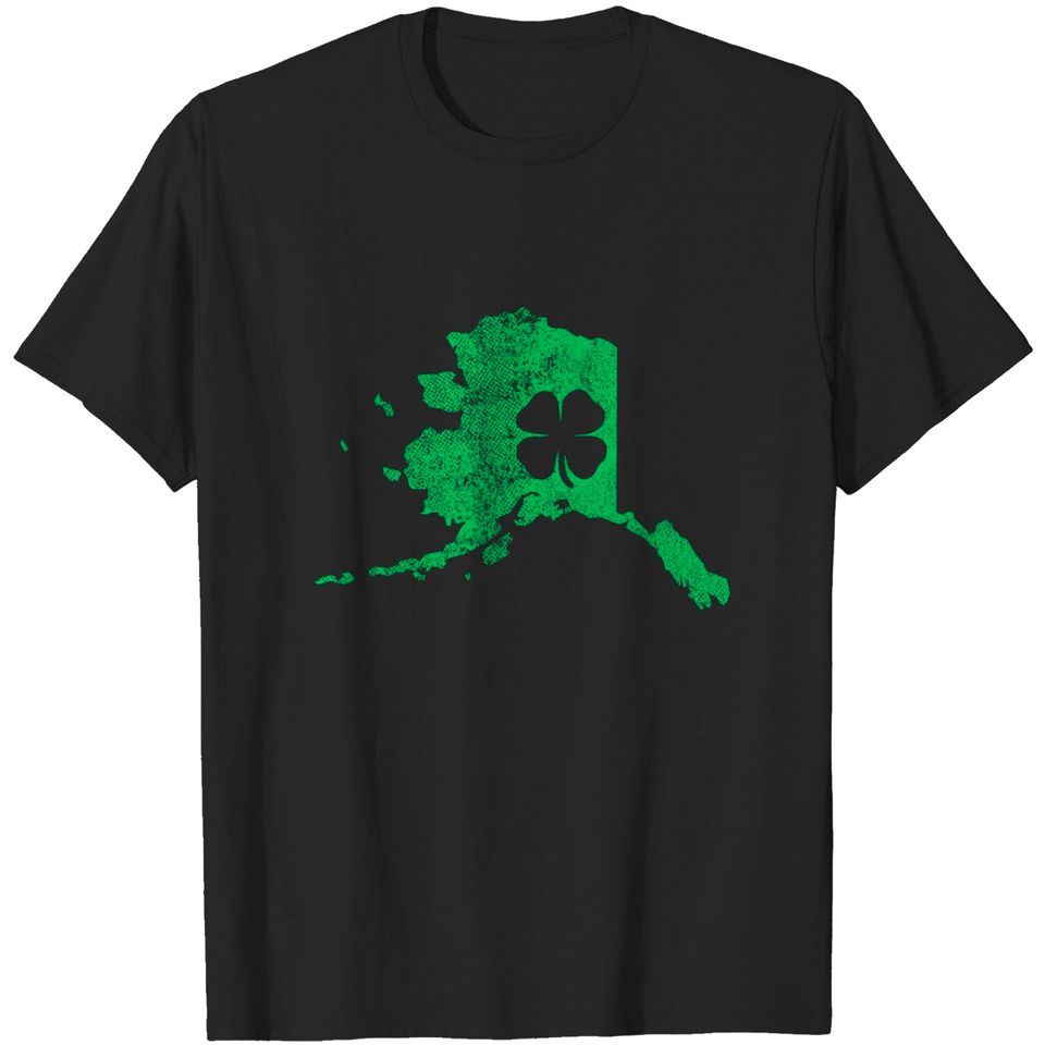Alaska Irish Shamrock St. Patrick's Day Saint Paddy's Gift T-Shirt