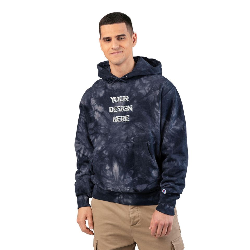 Personalized Embroidered Tie-Dye Hoodie| Custom Cozy Hoodie